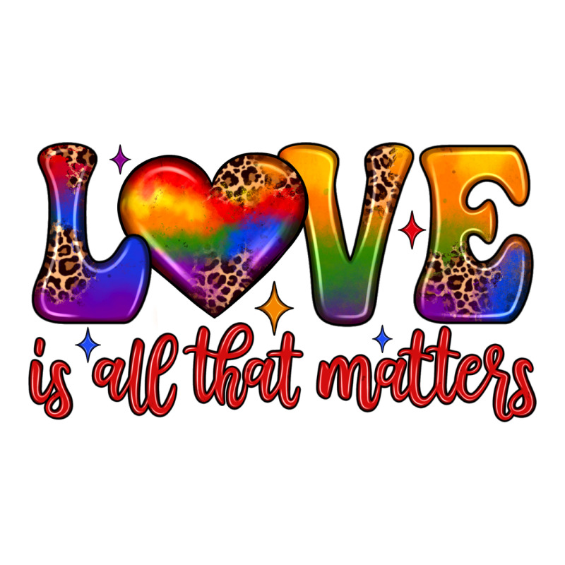 Love Is All That Matters Long Sleeve Tee by JahusDesignShop | Teevron