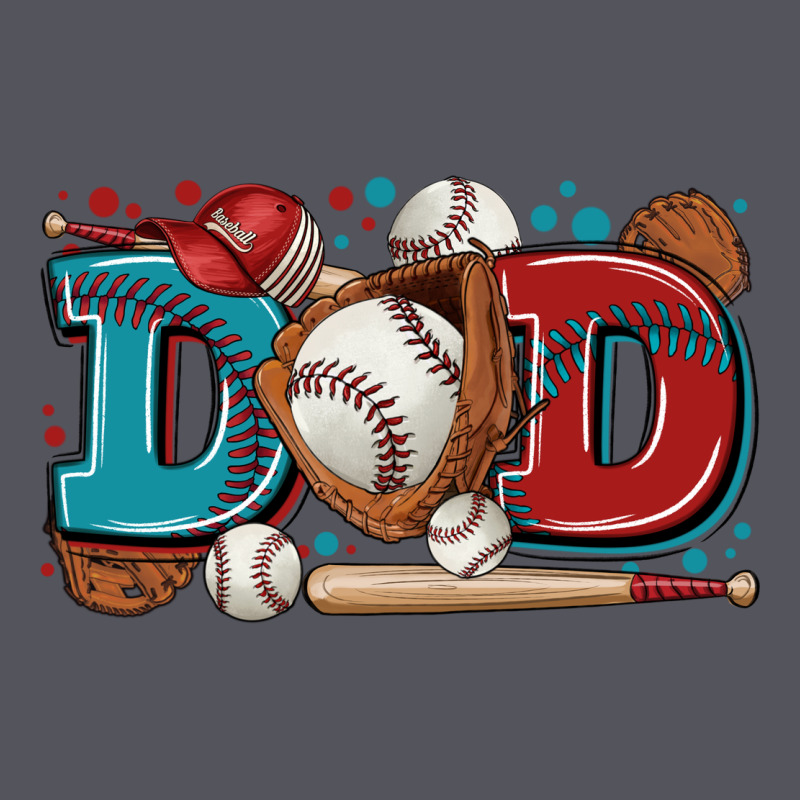 Dad Baseball Vintage Hoodie by Zillion Design Studio | Teevron