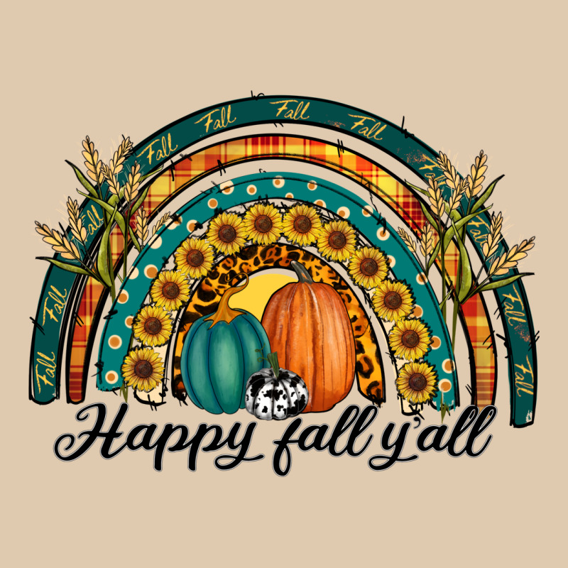 Happy Fall Y'all Rainbow Heavyweight Sweatshirt by RanaPortraitStore | Teevron