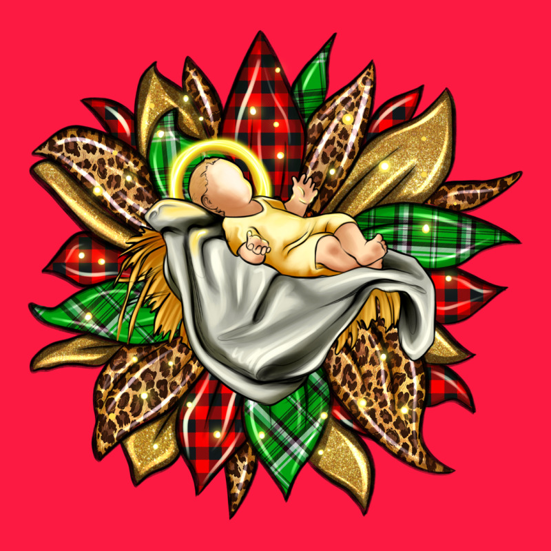 Christmas Baby Jesus Sunflower Zipper Hoodie by Jasminsmagicworld | Teevron