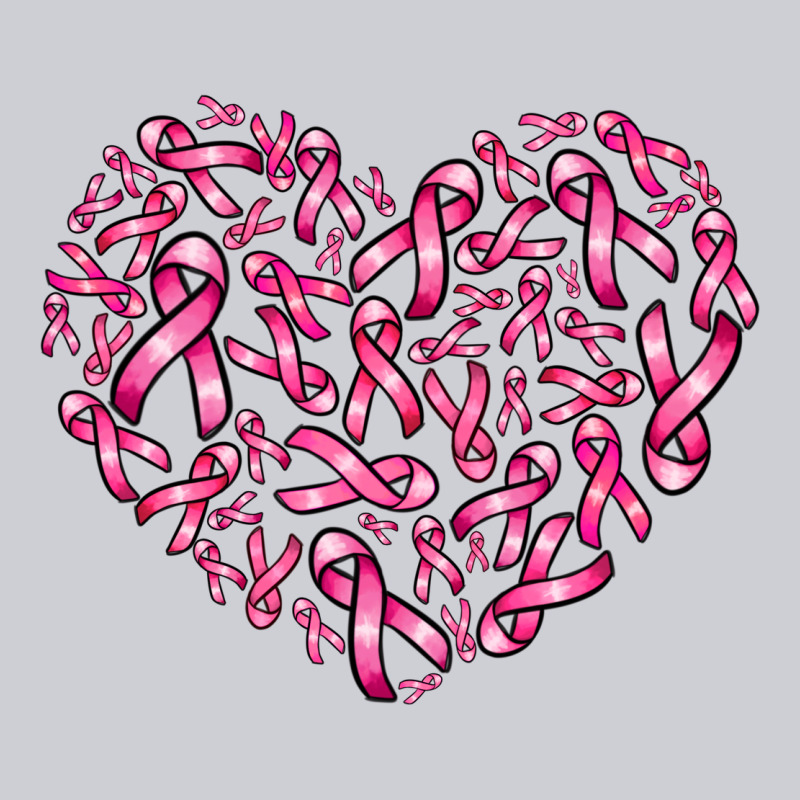 Breast Cancer Ribbon Heart Classic Tee by AdoDesignShop | Teevron