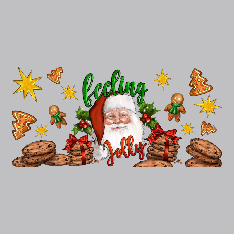 Christmas Feeling Jolly Santa Long Sleeve Tee by Artiststas | Teevron