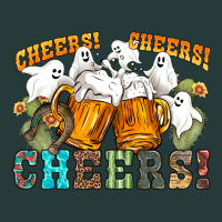 Western Cheers With Ghosts Premium Sweatshirt | Teevron