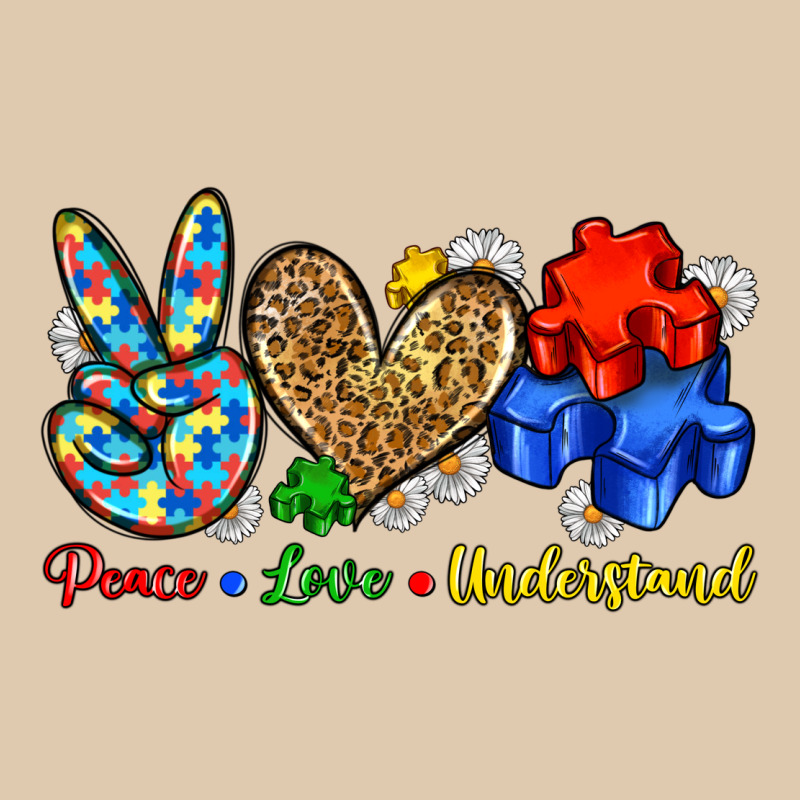 Peace Love Understand Heavyweight Sweatshirt by Zillion Design Studio | Teevron