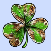 Cowhide Leopard Shamrock 4th Of July Urban Heavy Tee | Teevron