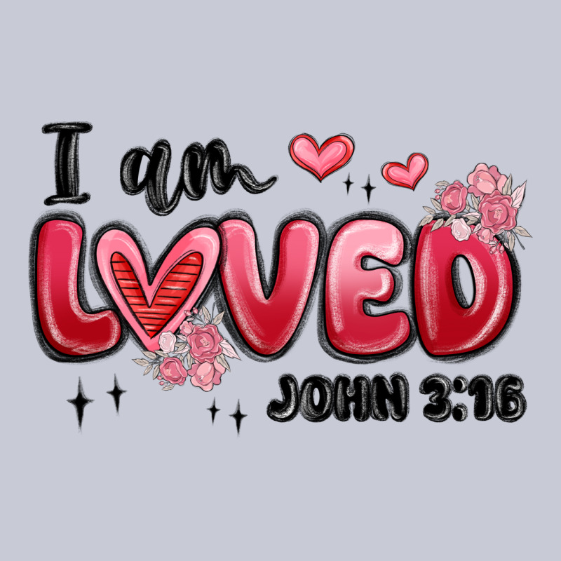 I Am Loved John 3 16 Heavyweight Hoodie by MaliasSmallBusiness | Teevron