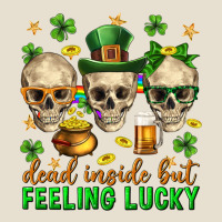 Dead Inside But Feeling Lucky St. Patricks Day Urban Heavy Tee | Teevron