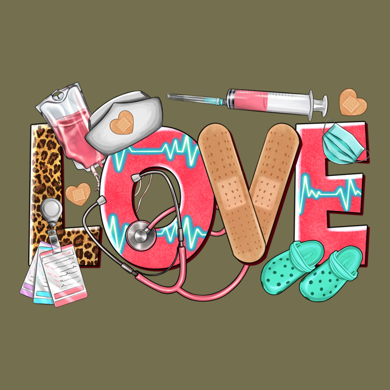 Nurse Love Vintage Hoodie by texasbilliewilder | Teevron