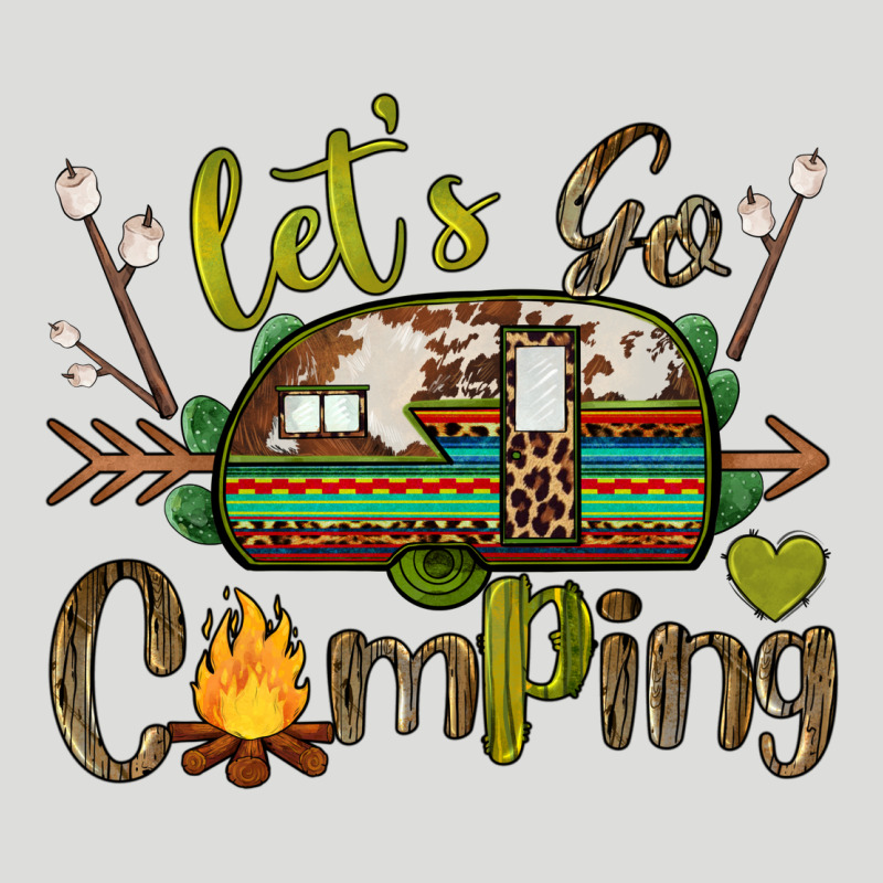 Let's Go Camping Zipper Hoodie by BarkalooDesign | Teevron