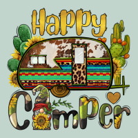 Happy Camper Caravan And Gnome Zipper Hoodie | Teevron
