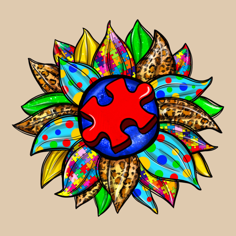 Autism Sunflower Heavyweight Sweatshirt by Zillion Design Studio | Teevron