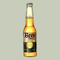 Yellow Beer Bottle Ladies Tee | Teevron