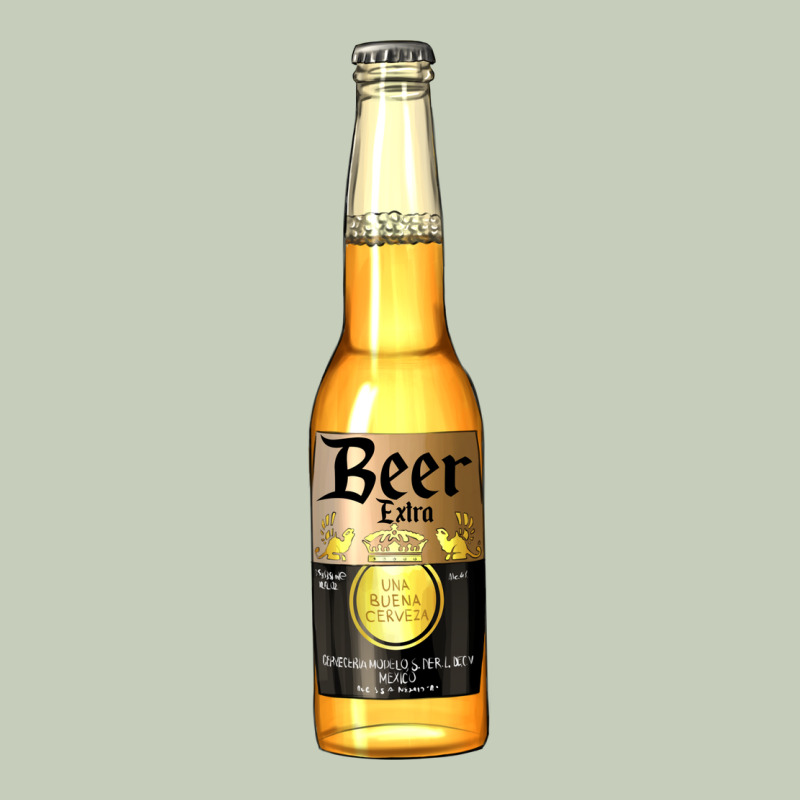 Yellow Beer Bottle Ladies Tee by AdoDesignShop | Teevron