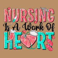 Nursing Is A Work Of Heart Vintage Hoodie | Teevron