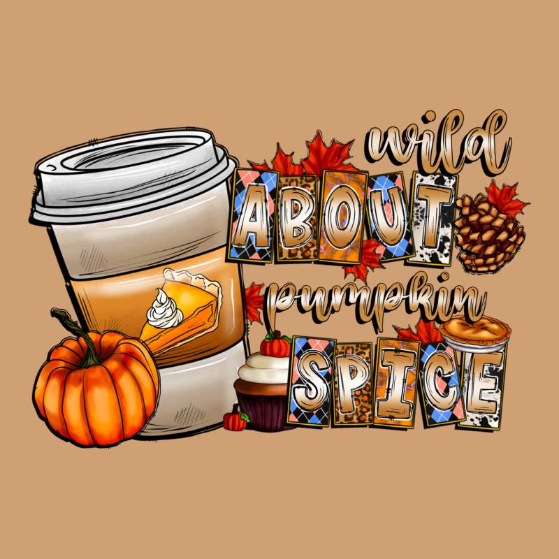 Wild About Pumpkin Spice Vintage Tee by CowhideDigitalArt | Teevron