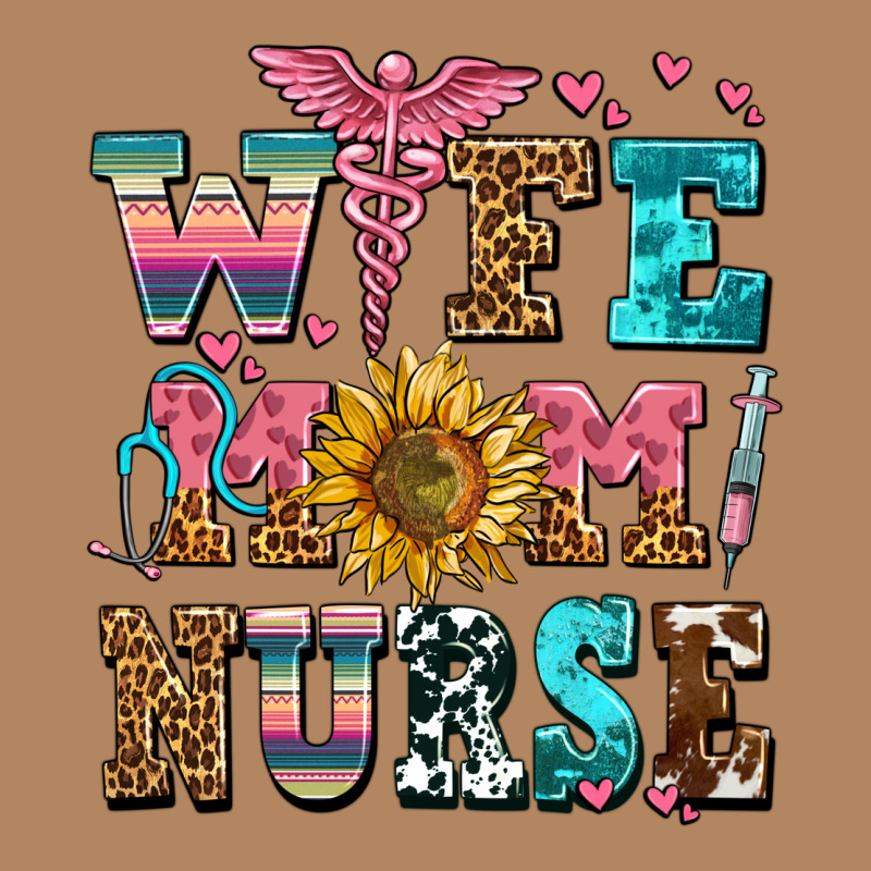 Wife Mom Nurse Long Sleeve Tee by AdoDesignShop | Teevron