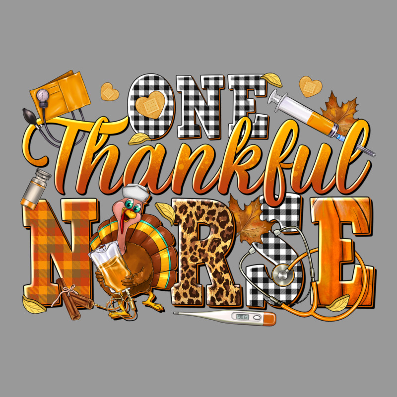 One Thankful Nurse Vintage Hoodie by texasbilliewilder | Teevron
