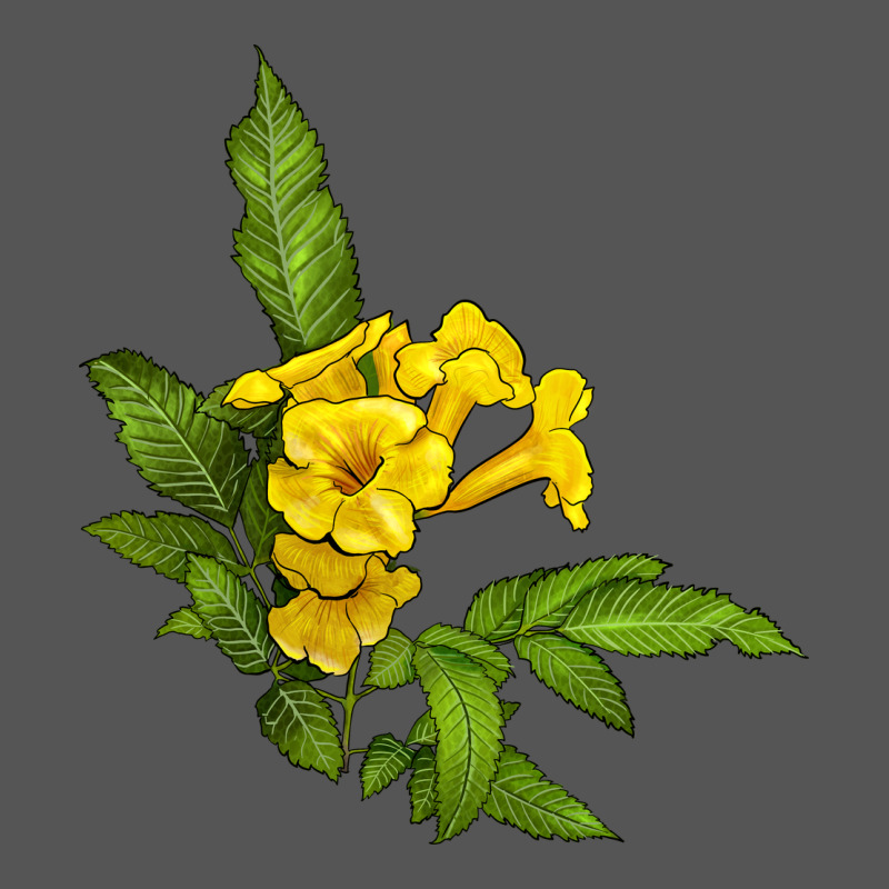 Yellow Elder Flower Zipper Hoodie by LillyAllenDesigns | Teevron