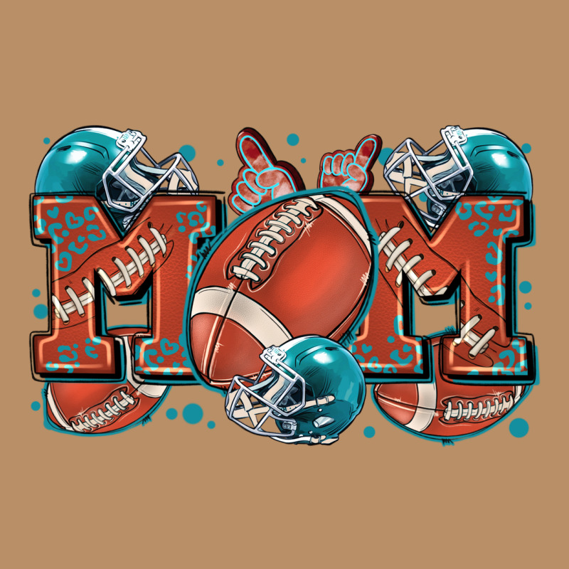 Mom American Football Vintage Hoodie by Zillion Design Studio | Teevron