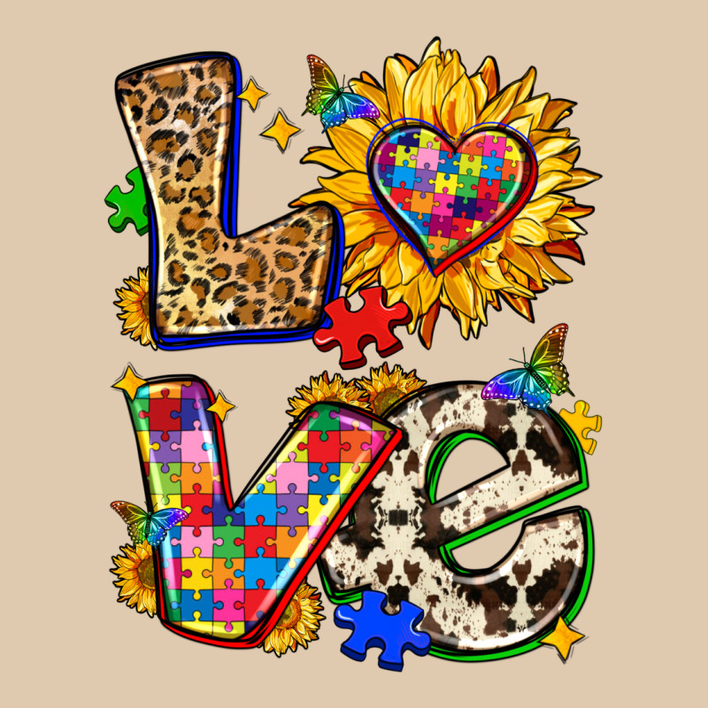 Autism Love Heavyweight Sweatshirt by Zillion Design Studio | Teevron
