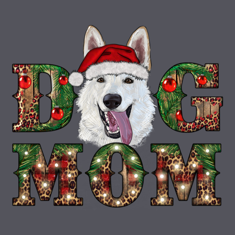 Christmas  White Shepherd Dog Mom Vintage Hoodie by RanaPortraitStore | Teevron
