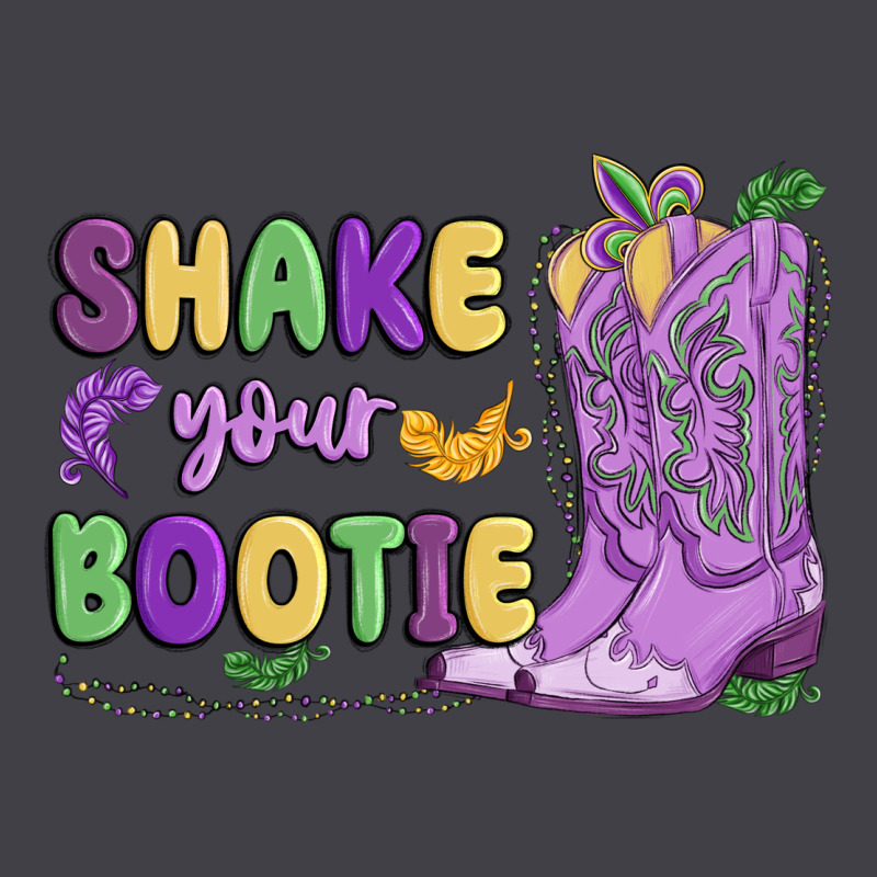 Shake Your Bootie Mardi Gras Heavyweight Hoodie by MaliasSmallBusiness | Teevron
