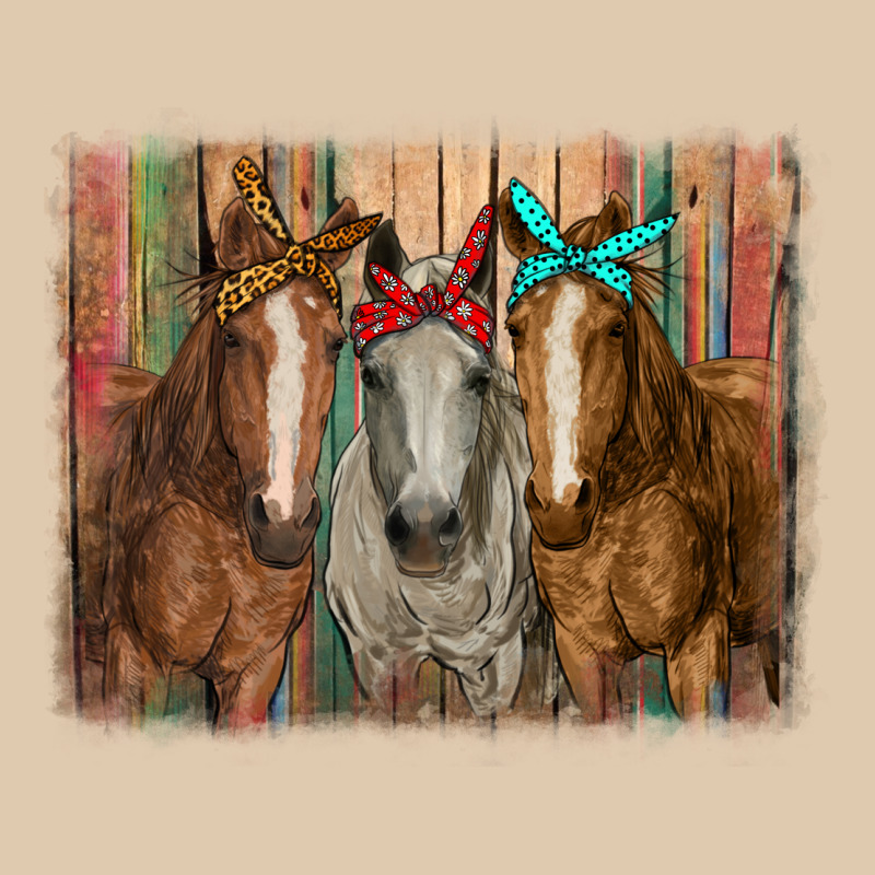 Horses With Bandanas Heavyweight Sweatshirt by RanaPortraitStore | Teevron