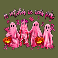 In October We Wear Pink Ghosts Classic Tee | Teevron