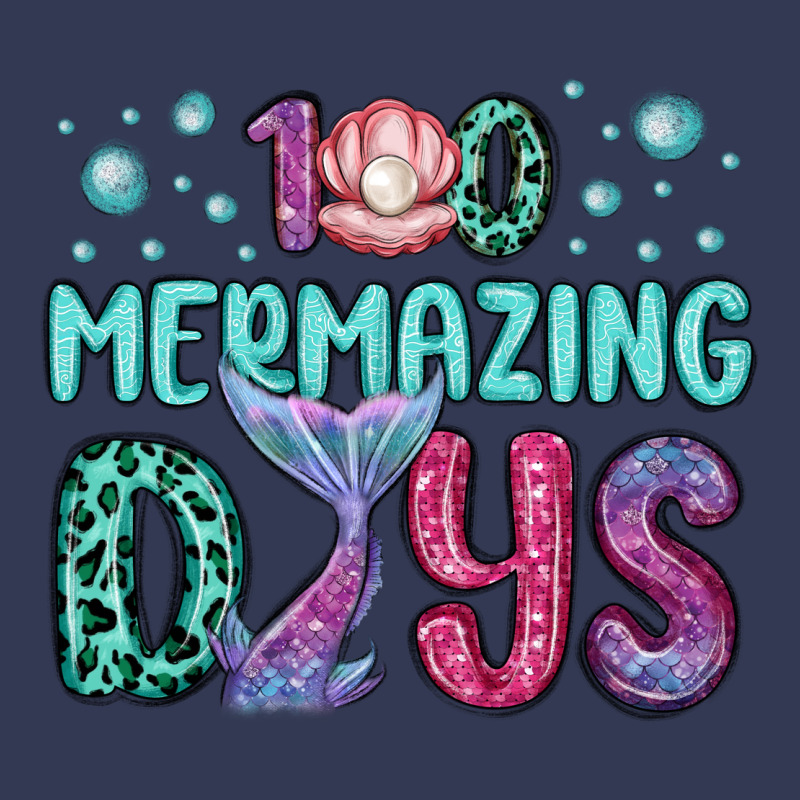 100 Mermazing Days Heavyweight Hoodie by MaliasSmallBusiness | Teevron