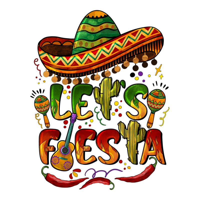 Let's Fiesta Mexican Hat Zipper Hoodie by BarkalooDesign | Teevron