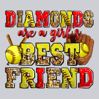 Diamonds Are A Girl's Best Friend Softball Heavyweight Sweatshirt | Teevron