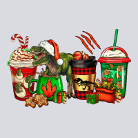 Trex Coffee Cups Zipper Hoodie | Teevron