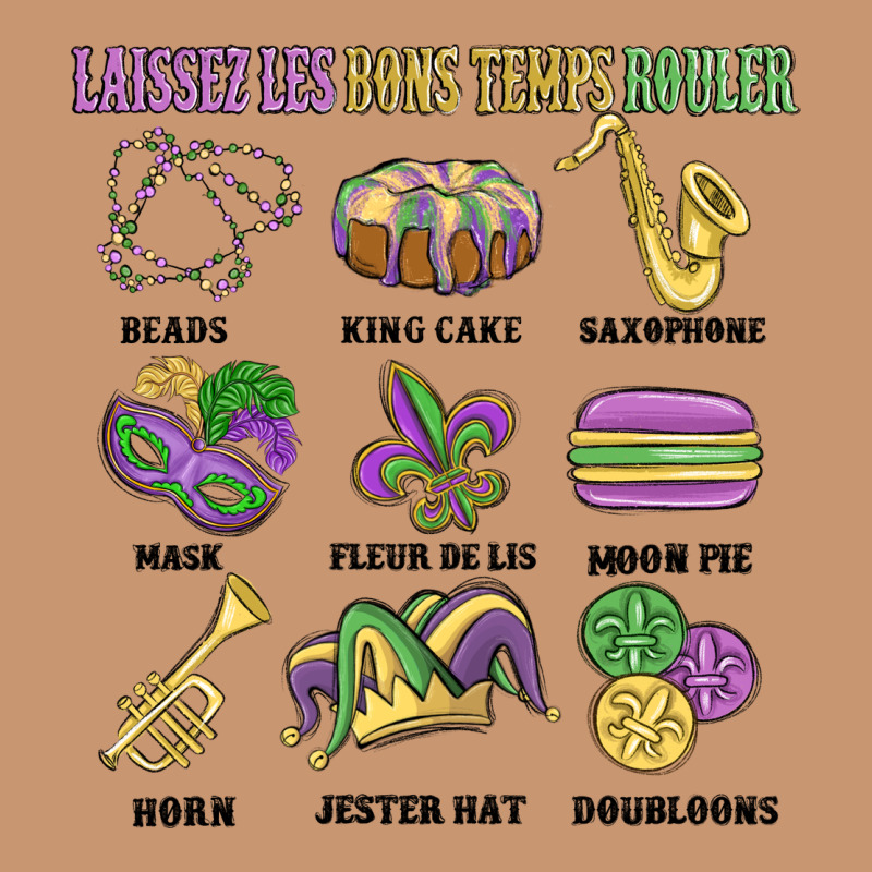 Laissez Les Bons Temps Rouler Heavyweight Hoodie by MaliasSmallBusiness | Teevron