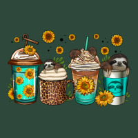 Sloth Coffee Cups Zipper Hoodie | Teevron
