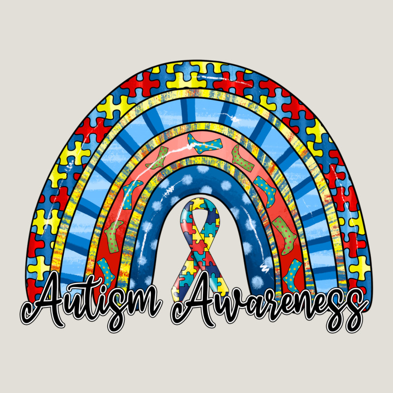 Autism Awareness Rainbow Heavy Core Tee by RacoonDesign | Teevron