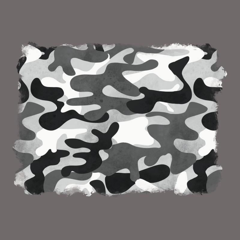 Black And White Camouflage Urban Heavy Tee by BarkalooDesign | Teevron
