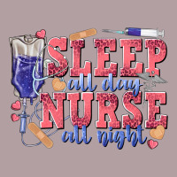 Sleep All Day Nurse All Night Vintage Hoodie | Teevron