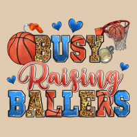 Busy Raising Ballers Basketball Heavyweight Sweatshirt | Teevron