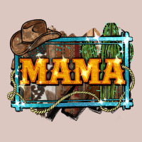 Mama Cowboy Western Font Cactuslove Mom Premium Hoodie | Teevron