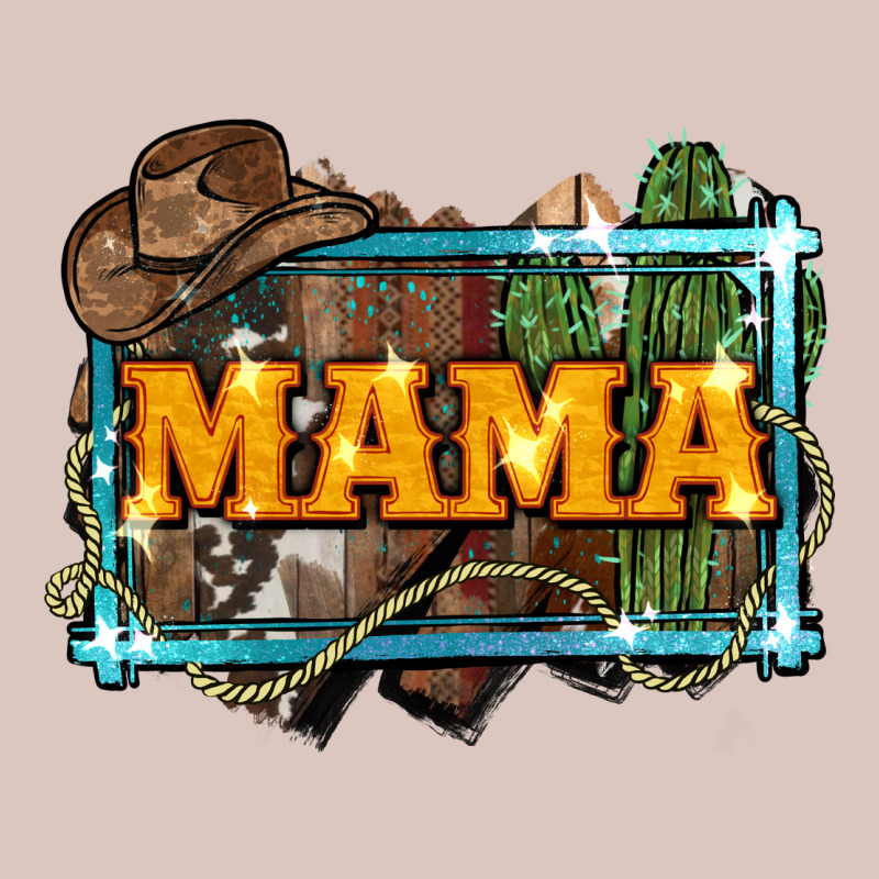 Mama Cowboy Western Font Cactuslove Mom Premium Hoodie by LillyAllenDesigns | Teevron