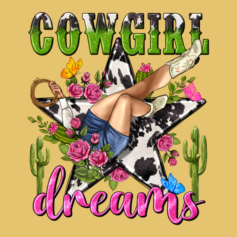 Western Rodeo Cowgirl Dreams Premium Sweatshirt by NancyCooperArtShop | Teevron