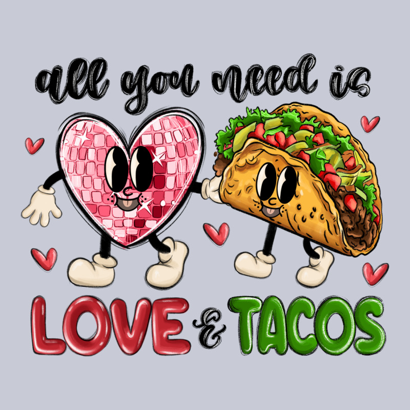 All You Need Is Love And Tacos Heavyweight Hoodie by MaliasSmallBusiness | Teevron
