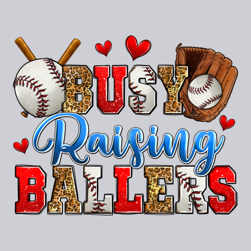 Busy Raising Ballers Baseball Heavyweight Sweatshirt by Zillion Design Studio | Teevron