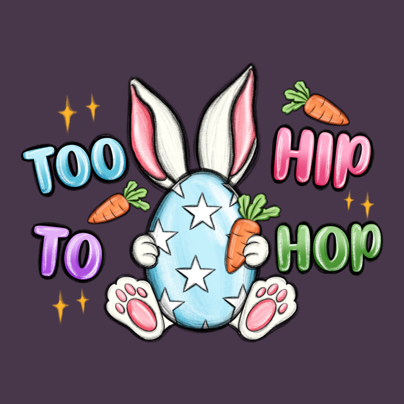 Too Hip To Hop Easter Heavyweight Hoodie by MaliasSmallBusiness | Teevron