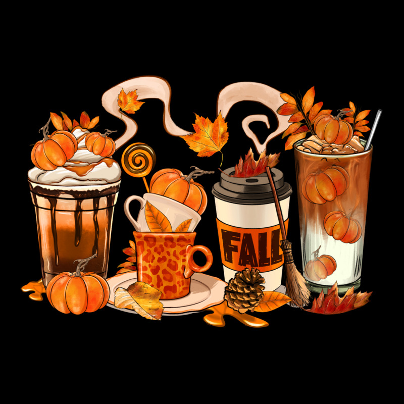 Fall Coffee Cups Heavyweight Sweatshirt by texasbilliewilder | Teevron