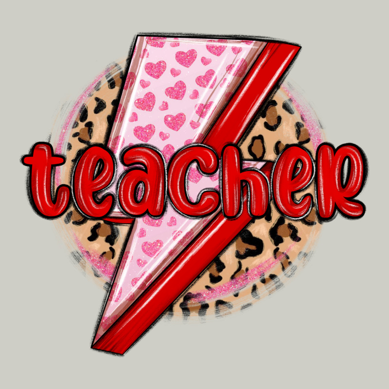 Teacher Lightning Bolt Valentines Day Heavyweight Hoodie by MaliasSmallBusiness | Teevron