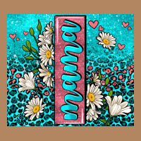 Turquoise Leopard Mama Long Sleeve Tee | Teevron