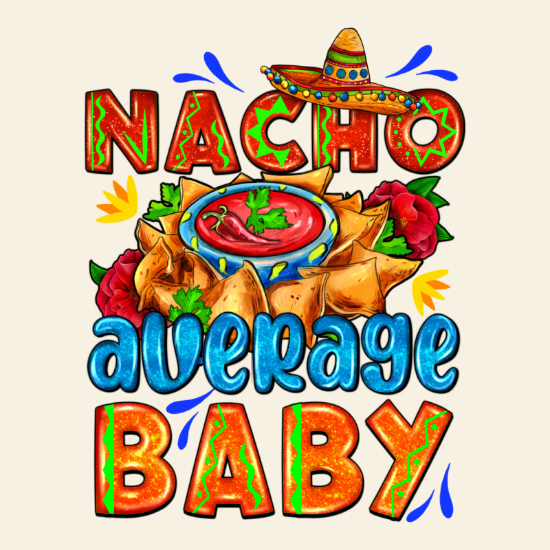 Nacho Average Baby With Nacho 2 Vintage Tee by AdoDesignShop | Teevron