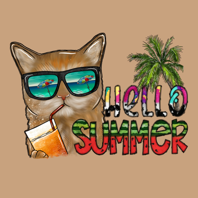 Hello Summer Vintage Tee by SublimationCraftShop | Teevron