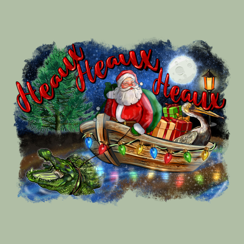 Heaux Heaux Heaux Christmas Louisiana Swamp Urban Heavy Tee by FaDigitalArtStudio | Teevron